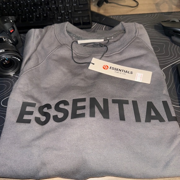 Fear of God Essentials Charcoal Sweatshirt